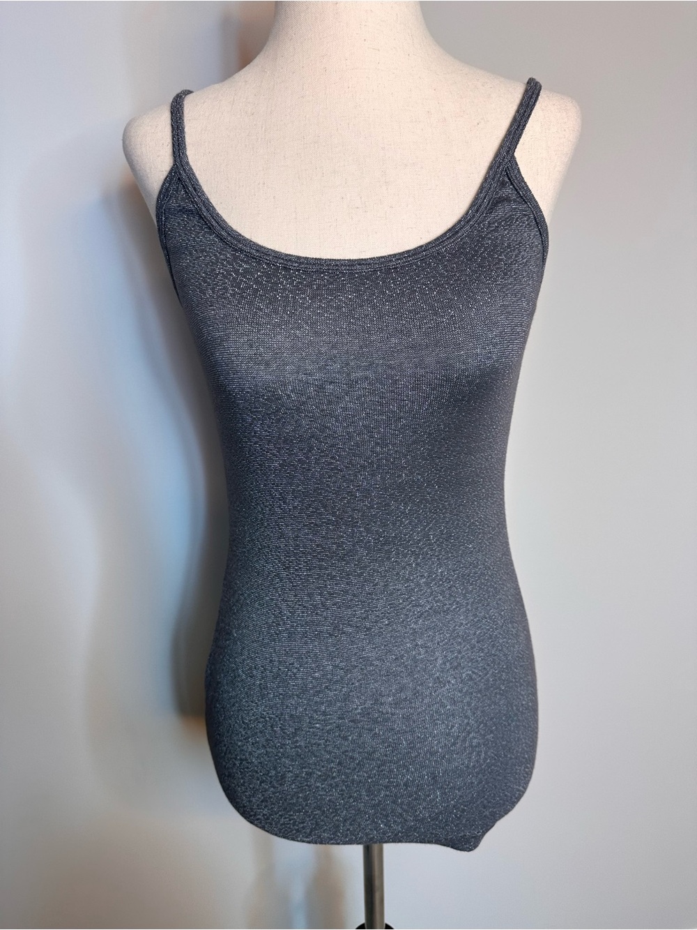 OS Michael Stars grey cami tank knit stretch